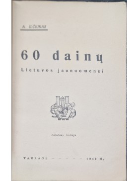60 dainų Lietuvos jaunuomenei
