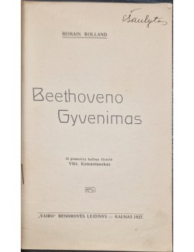 Bethoveno gyvenimas