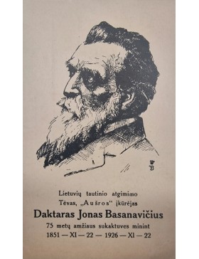 D-ras. J. Basanavičius