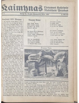 Mažosios Lietuvos Jaunimas 1932 m. 