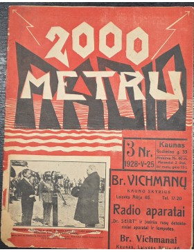 2000 metrų: Savaitinis radio žurnalas 2000 metrų: Savaitinis radio žurnalas