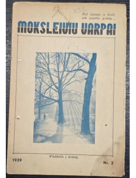 Moksleivių varpai 1939 m. Nr.2 Moksleivių varpai 1939 m. Nr.2