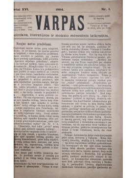 Varpas 1904 m.   