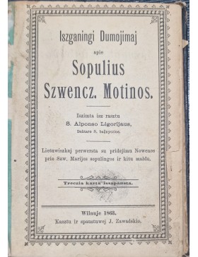 Iszganingi dumojimaj apie Sopulius Szwencz. Motinos