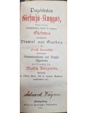 Pagerintos giesmjū knygos...