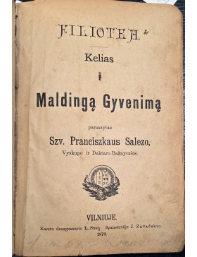 Filiotea. Kelias į maldingą gyvenimą