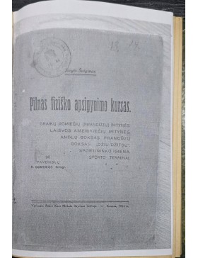 Pilnas fiziško apsigynimo kursas