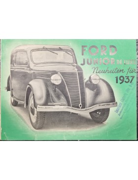Ford junior de luxe Neuheiten fur 1937