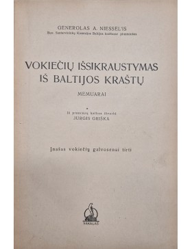 Vokiečių išsikraustymas iš Baltijos kraštų 