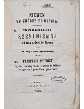 Niemen od Zrodel do Ujscia