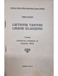 Lietuvių tautos likimo klausimu 