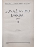Suvažiavimo darbai 1933-1939