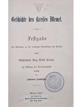 Geschiehte des kreises Memel