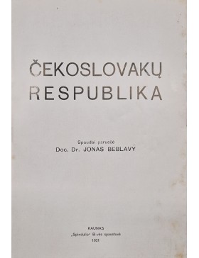 Čekoslovakų respublika