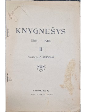 Knygnešys 1864-1904