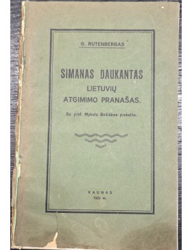 Simanas Daukantas Lietuvių atgimimo pranašas