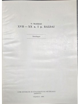 XVII- XX a. I p. baldai