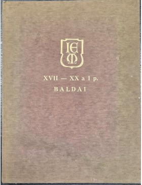 XVII- XX a. I p. baldai