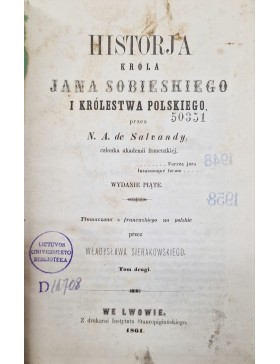 Historja krola Jana Sobieskiego i Krolestwa Polskiego