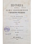 Historja krola Jana Sobieskiego i Krolestwa Polskiego