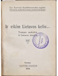Kaip lietuvis knygnešys kovojo su caro galybe (konvoliutas)