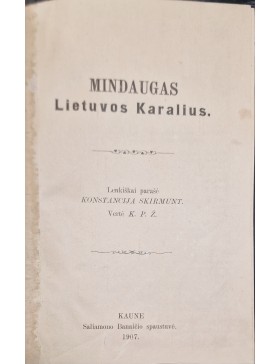 Mindaugas Lietuvos Karalius