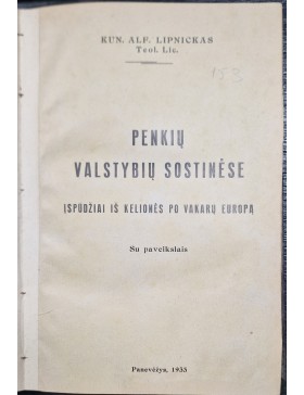 Penkių valstybių sostinėse 