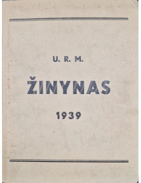 Užsienių Reikalų Ministerijos žinynas 1939