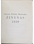 Užsienių Reikalų Ministerijos žinynas 1939