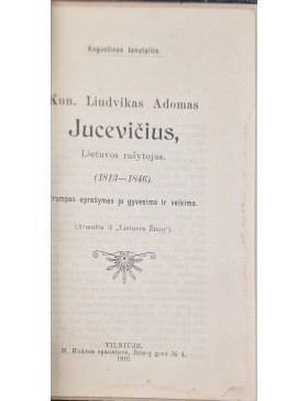 Kun. Liudvikas Adomas Jucevičius 
